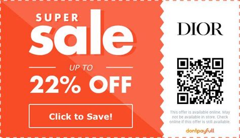 dior promo code august 2023|Dior honey coupon code.